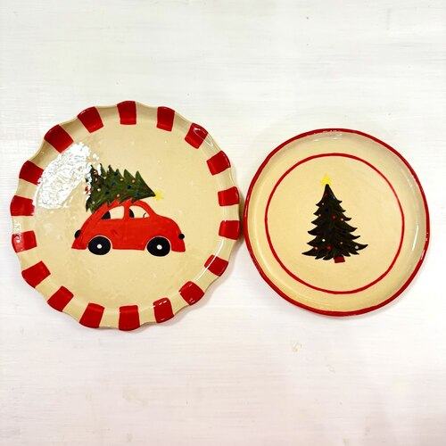 Две тарелки с росписью 13+ фото 1